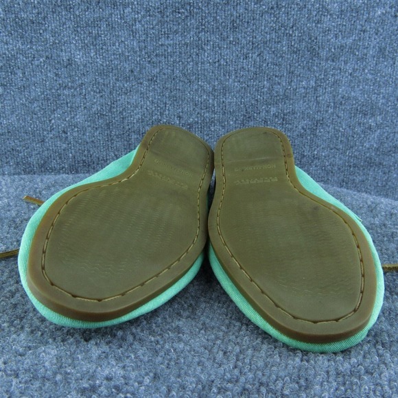 SPERRY By J.Crew Women Boat Shoe Blue Fabric Lace Up Size‎ 9.5 Medium - Picture 9 of 10